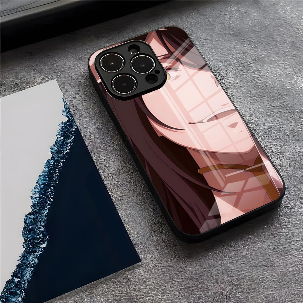 A-Albedo Anime Phone Case For IPhone 17 Pro Max 15 Pro 16 14 Plus 12 13 Mini 11 Pro Shockproof Glass Cover iPhone17ProMax