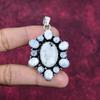 Rainbow Moonstone Pendant Gemstone Jewelry, 925 Solid Sterling Silver Pendant, Handmade Beautiful Jewelry Pendant