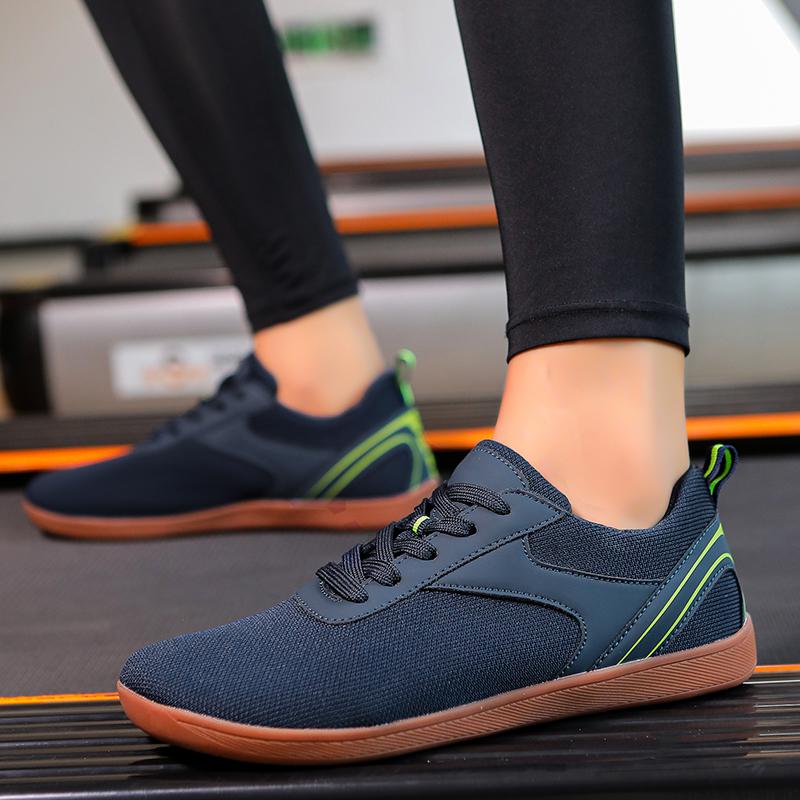 Fashion Men Running Walking Knit Shoes Fashion Casual Sneakers Breathable Sport Athletic Gym Lightweight Men Sneakers Casual Shoes