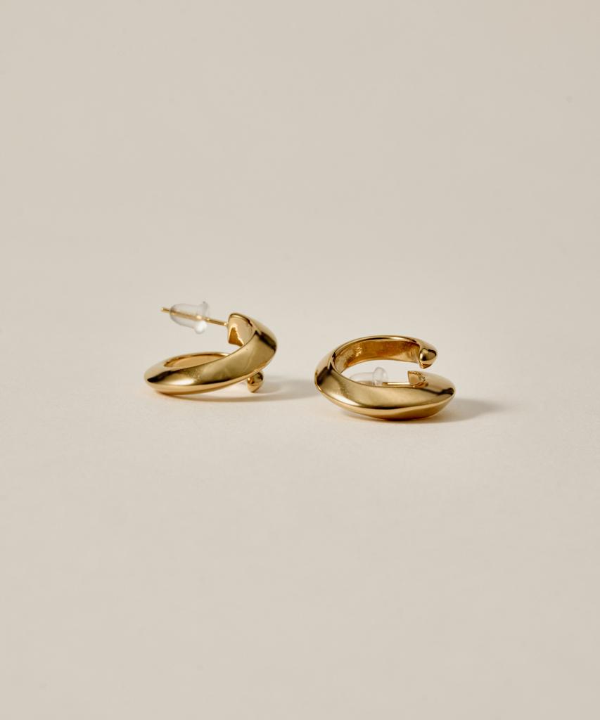 Novice Tokyo Curl Pierce [Stainless] / Gold