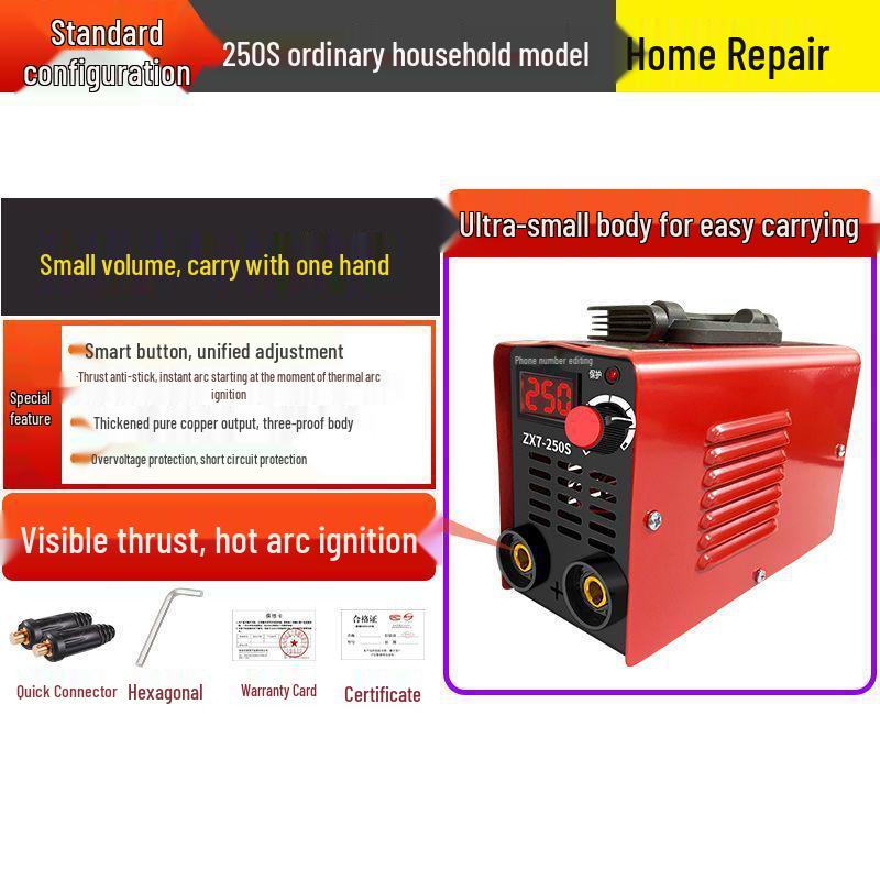 Intelligent Portable 220V DC Welding Machine - New Model for Household Use