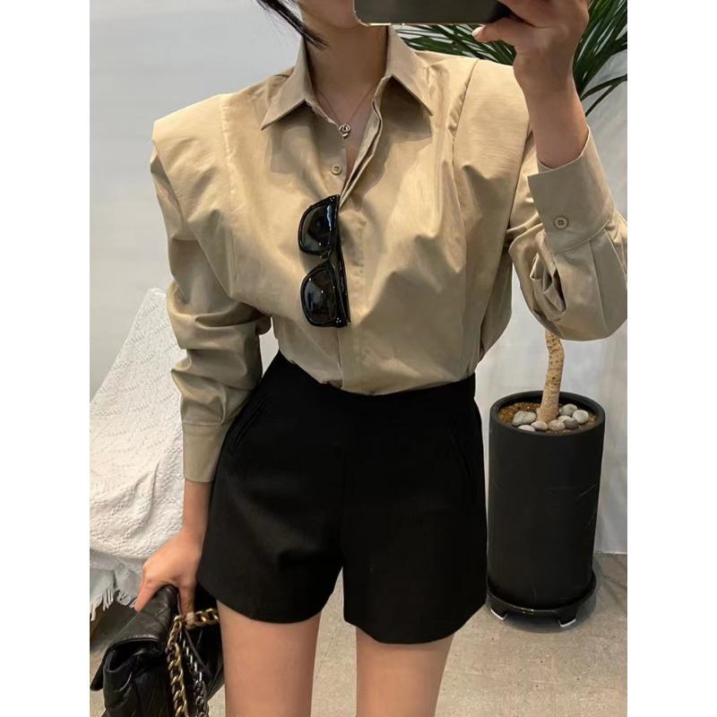 Fashion Long Sleeve Loose Blouses Street Office Elegant Tops Shirt OL Women's Shirt Autumn 2025 New Chic Women Blouses and Tops Shirts 2952