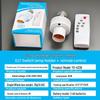 Intelligent Remote-Control E27 Wireless Lamp Base with Delay Switch for Bedroom