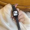 Marke Damen Schwarze Uhr Mode Quarz Uhr Verstellbares Edelstahlarmband Luxus Geschenk Damenuhr Relojes Para Mujer