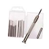Set of engraving cutters (studs) for cleaning and engraving on metal, coins, plastic, 1 set.
