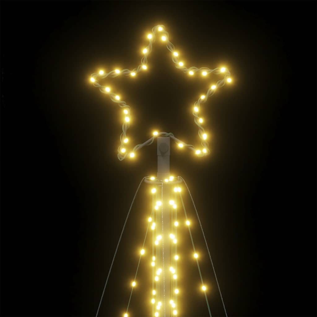 LED Christmas Tree 570 Warm White LEDs 399 Cm
