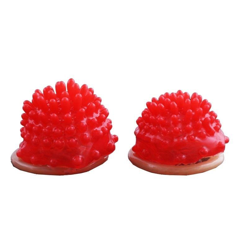 Préservatifs grande taille fleur, préservatifs texturés et de forme ludique, préservatifs colorés pour point G, produits pour adultes.