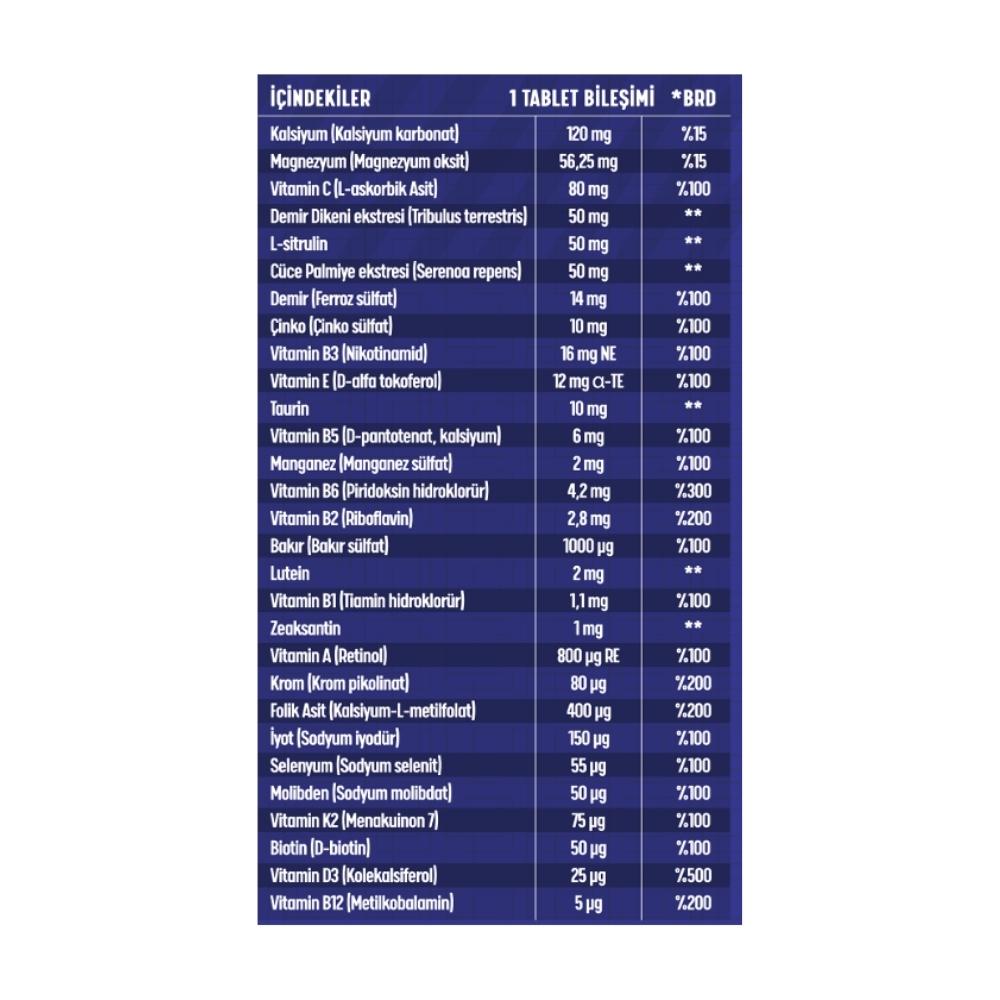 Senkavit Männer Multivitamin- und Multimineralstoffkomplex 180 Tabletten
