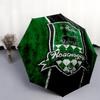 FC Krasnodar pattern, automatic folding umbrella, portable and foldable design, 8 ribs, a Christmas or birthday gift.