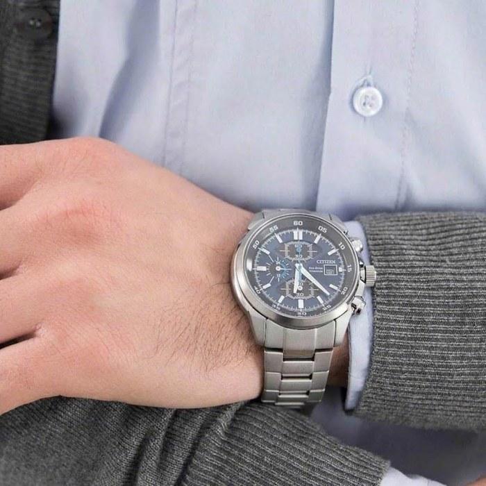 Citizen Men's Eco-Drive CA0700-86E Silver Stainless Steel Watch