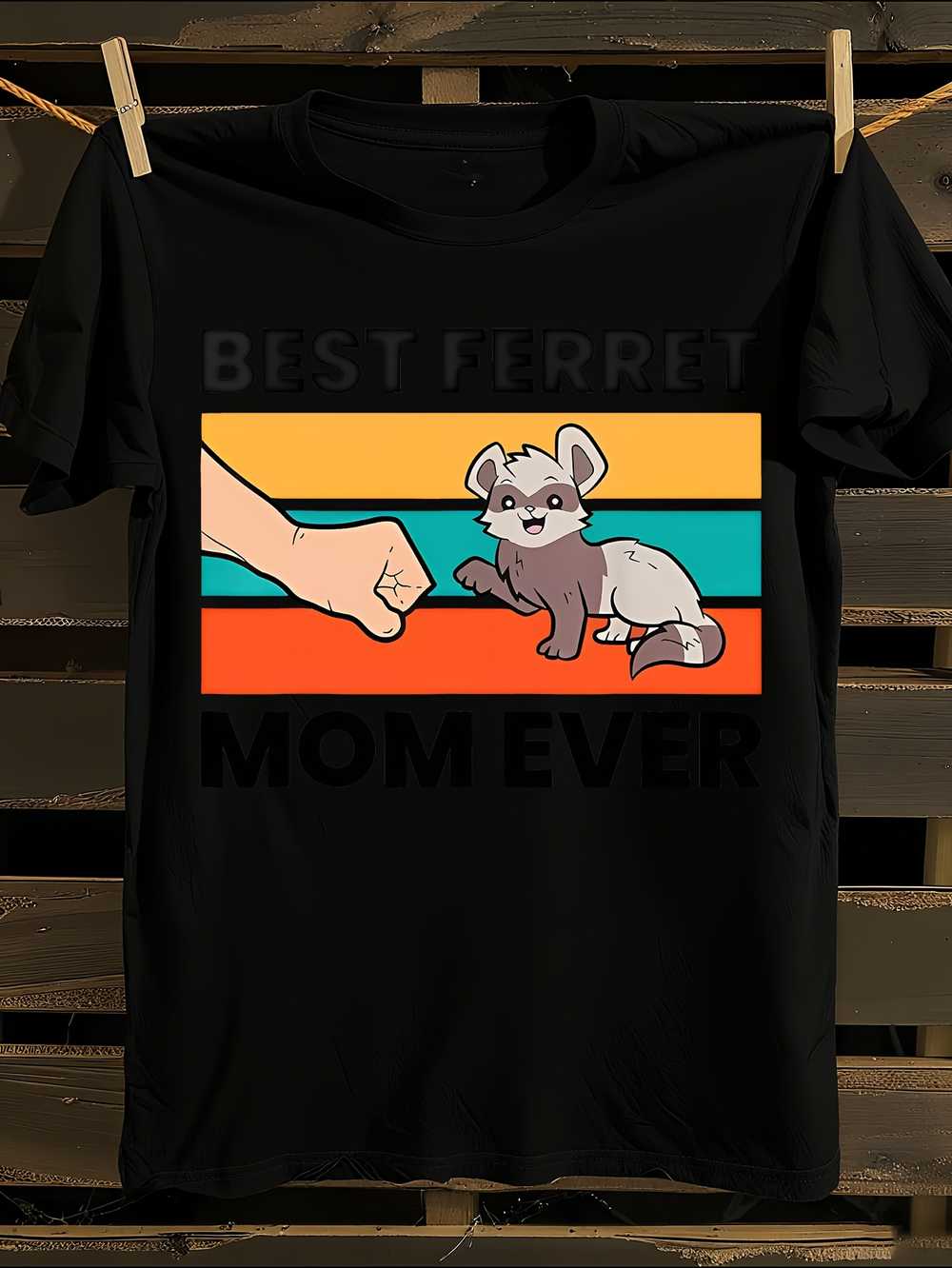 

Best Ferret Mom Ever Ferret Owner Mama Pet Ferrets Unisex T-Shirt XXL