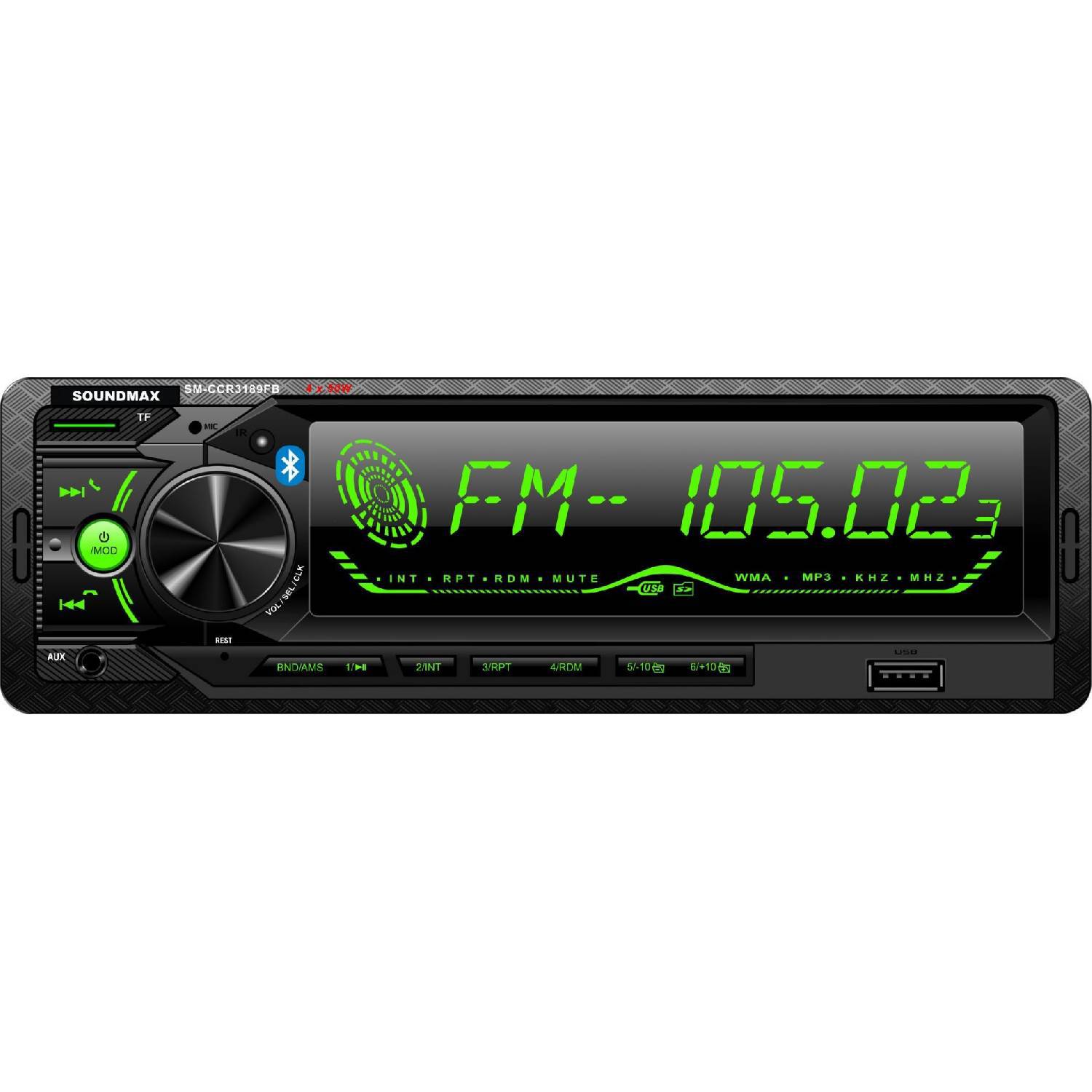 

Автомобильная магнитола Soundmax SM-ccr3189fb