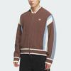 Adidas Originals Adicolor Classics Knit Cardigan Button Front Regular Fit Unisex Brown KS5963