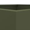 Vidaxl Donica, Oliwkowa, 42X38X75 Cm, Stal