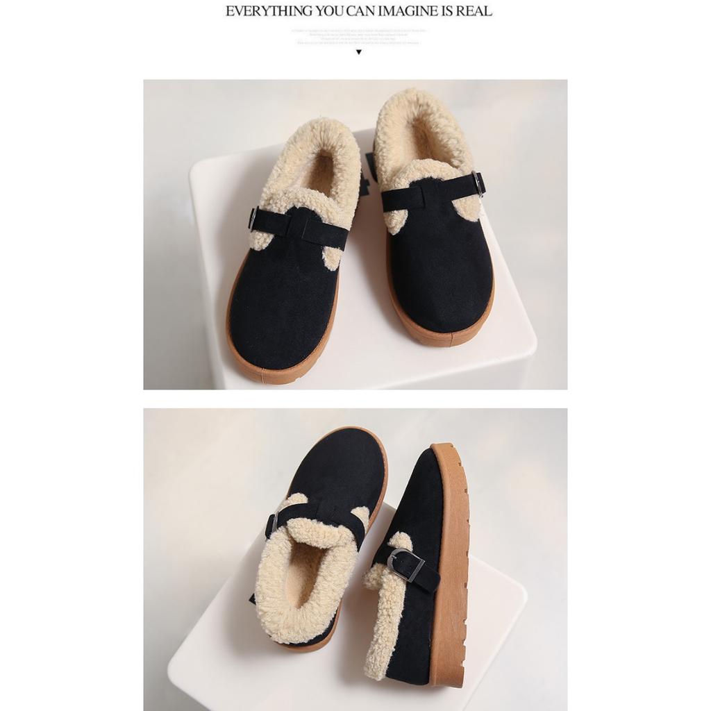 Książka, Wełniane buty, Buty damskie, Na grubej podeszwie, Pluszowe, Grube, Śniegowce, Buty damskie w dużych rozmiarach