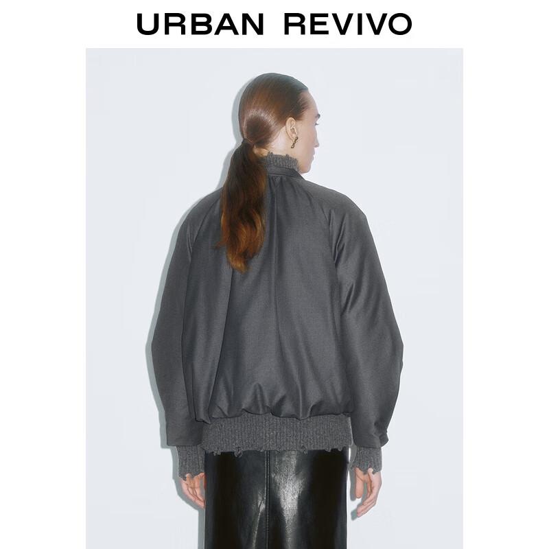 UR 2025 Women's Oversized Padded Jacket with Ribbon Detail