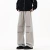 Herren Trendy Lockere Gerade Paratrooper Hose - Vielseitig, Wasserdicht, Kordelzug Jackenhose für Lässigen Outdoor-Gebrauch