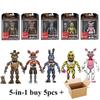 Neu 1 Stück/Set Five Nights at Freddy's Charakter Niedliche Boxed PVC Actionfigur Modell Spielzeug für Kinder Geschenk