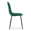 ASTI chair - dark green velvet x 1