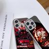 N128 Anime One Piece Gear 5 Phone Case for iPhone 16 15 13 Pro Max Samsung S24 S23 A54 A35 Xiaomi Redmi Note 13 Pro Plated Frame Tempered Glass Cover