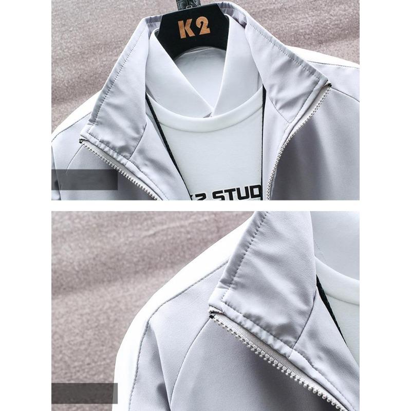 Men Tracksuit Two Piece Set Men'S Sets Sportswear Spring Autumn Jacket+Pants Casual Sports Suit Men Clothing Hip Hop