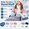 Waterproof Stroller Hand Muff Winter Handlebar Hand Warmer  for Baby Pram Pushchair Handlebar