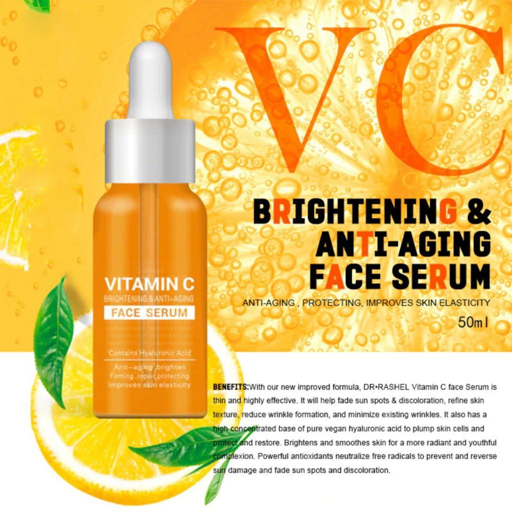 50ml Vitamin-C Gesichtsverfeinerung Hauttextur Faltenbildung
