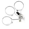 Lupa de Joalheiro Lupa Tripla Ocular Clip em Óculos Lupa Joia Relógio Detalhe Fabricação Ferramenta de Reparo
