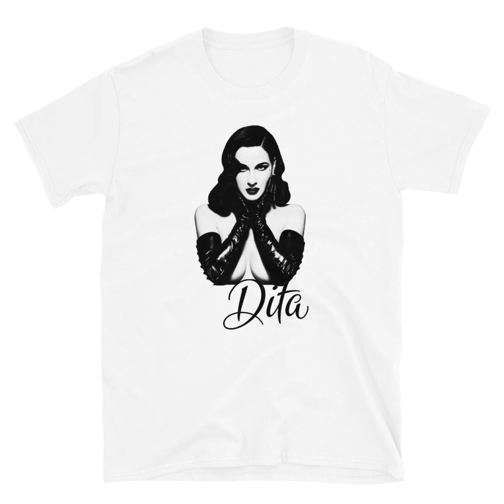 Dita Von Teese, American vedette, Burlesque dancer, Printed T-Shirt S разноцветный