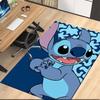 Stitch Printed Carpet, for Office Chair Living Room Bedroom Kitchen Room Decor Gifts.