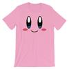 Kirby Face Classic Retro Gaming Halloween Premium Unisex T-shirt