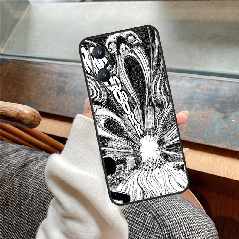 Horror Manga Style Case For Realme 15 Pro GT7 GT6 11 12 13 14 Pro Plus C55 C51 C53 C35 C33 C61 C65 C67 C71 C75