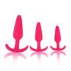 Silicone Dildo Anal Plugs Butt Plug Stopper Dilator Prostate Massager Vaginal Stimulator Adult Sex Toys for Men/Women Trainer