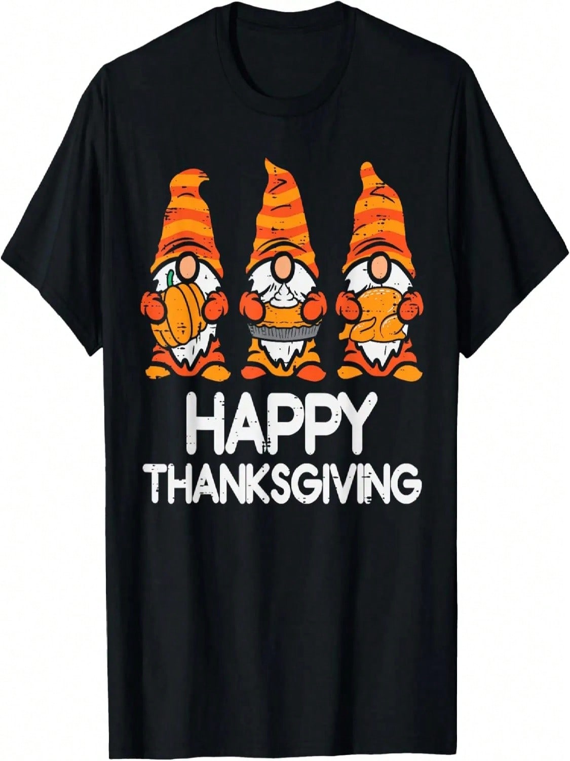 3 Nordic Gnomes Happy Thanksgiving Gnomies unisex Wounisex Kids T-Shirt S