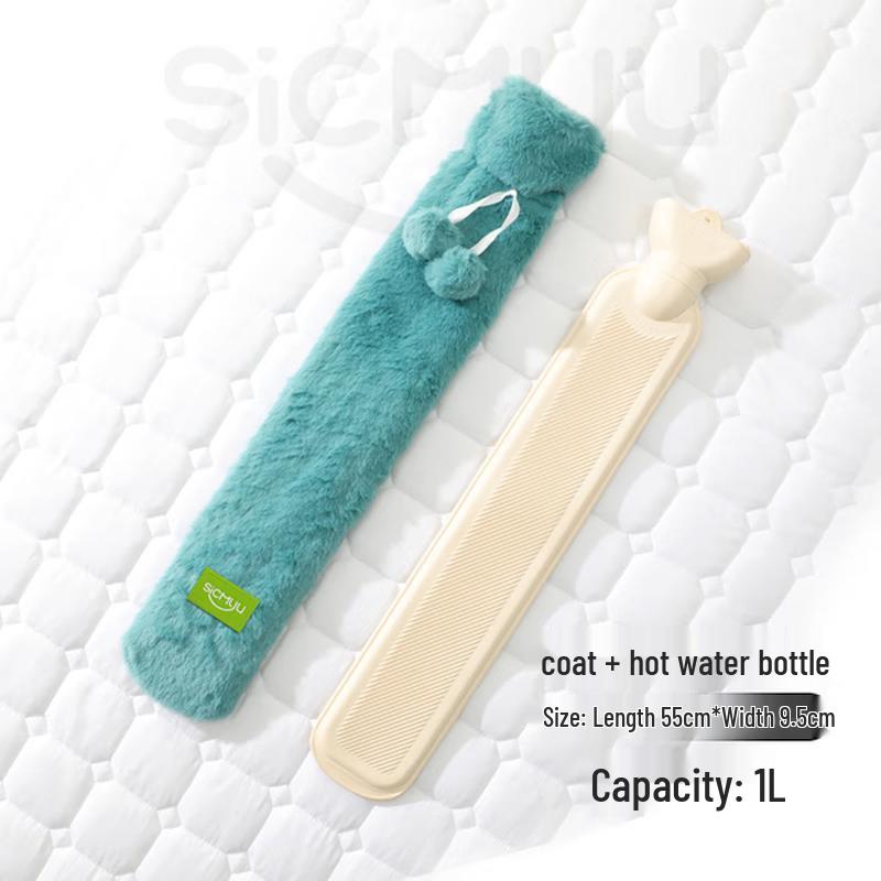 Extra Long De Velvet Hot Water Bottle