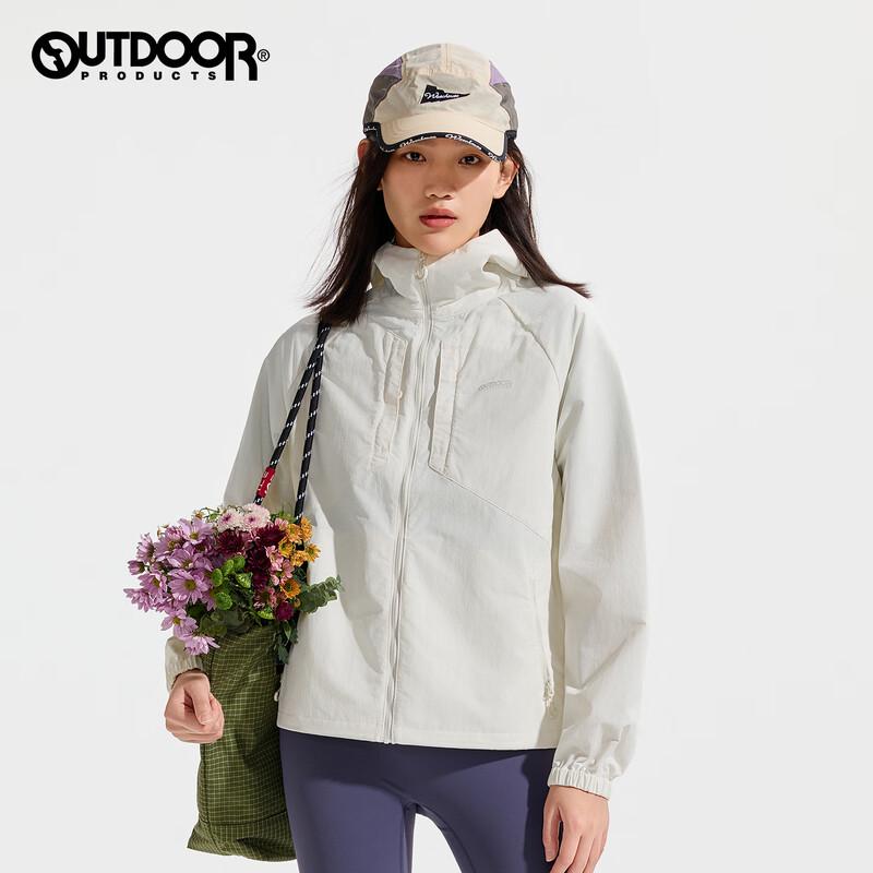 OUTDOOR PRODUCTS Women's Outdoor Water-Resistant Hooded Jacket