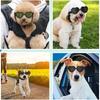 Heart Shape Dog UV Protection Glasses Anti-Fog Dog Eye Wear Protection Dog Sunglasses  Photos Props