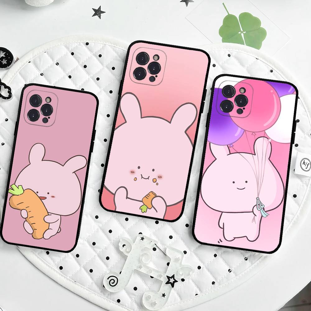Asamimichaan Asleep Cute Asamimi Phone Case For Iphone 17 Air 16 15 14 13 12 11 Pro Max 16 15 14 Plus TPU Soft Case