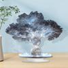Multi Colored Acrylic Tree of Life Desktop Decoration Blooming Life Home Ornament with Waterproof Base