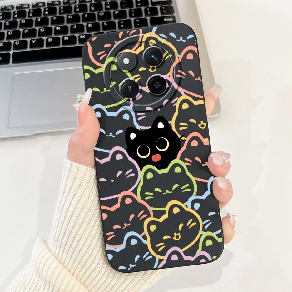 For Honor X9C Case Honor X60 Pro BRP-AN00 Cute Panda Cartoon Cover Soft TPU Phone Cass For Honor X9C HonorX60 Pro HonorX9C Shell