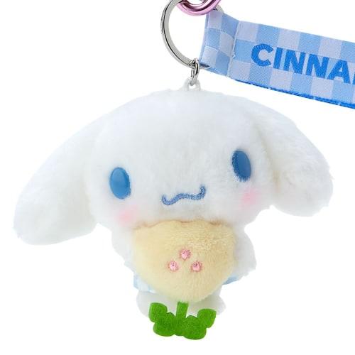 Sanrio (SANRIO) Sanrio Cinnamoroll Mascot Holder Pastel Checker Cinnamoroll 7.5 x 9.8 x 3.5cm Character SANRIO 846414