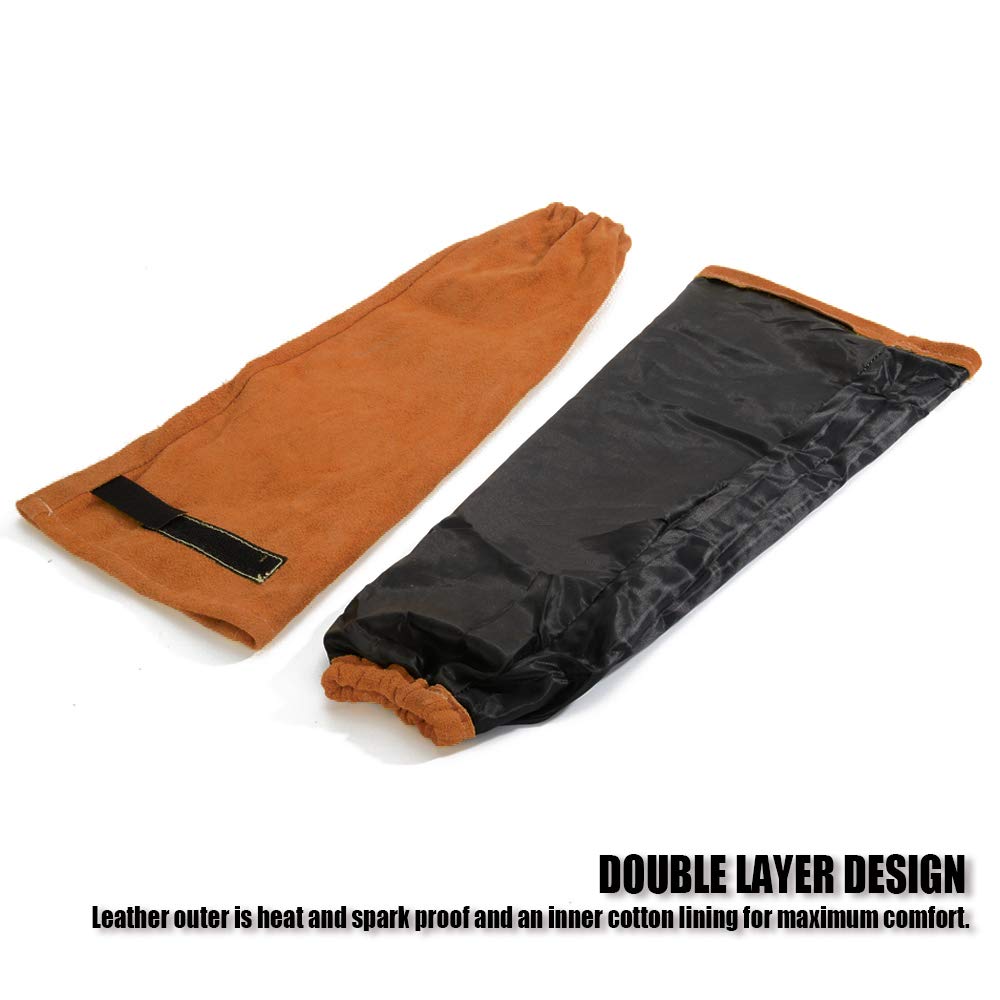 Welding Welding Arm Arm Heat Flame Spark Protective 1 Pair [QeeLink] Sleeves, Covers, Covers, Resistant, Retardant, Prevention, Sleeves, Unisex,