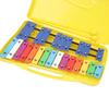 Professional Musical Xylophone 25 Notes Toddler Aluminum Keys Xylophone with Yellow Box