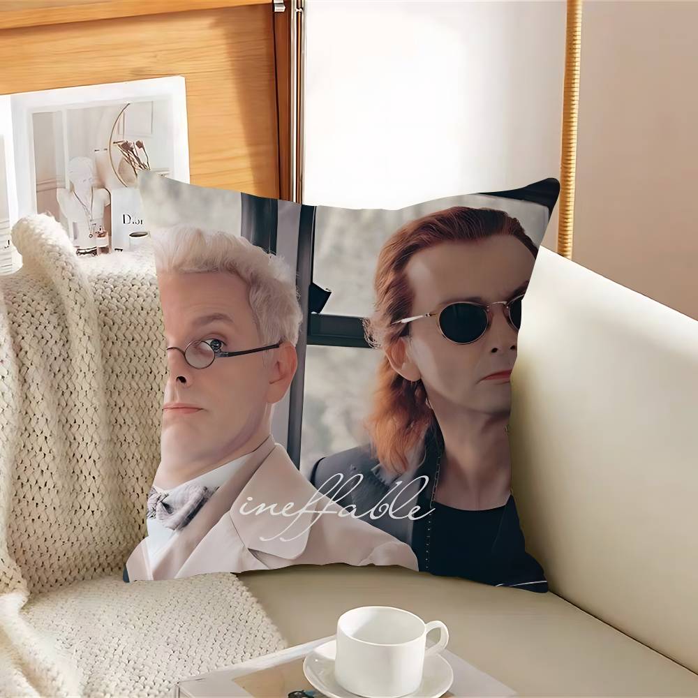 Klassische TV-Serie G-GoodS O-Omen Kissenbezug Abnehmbarer Waschbarer Kissenbezug – Ganzjährig Weiches Leinen