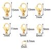 20 Sets/Lot Stainless Steel Lobster Clasps Hooks with Jump Rings Set for DIY Chain Necklace Bracelet Jewelry Making Supplies