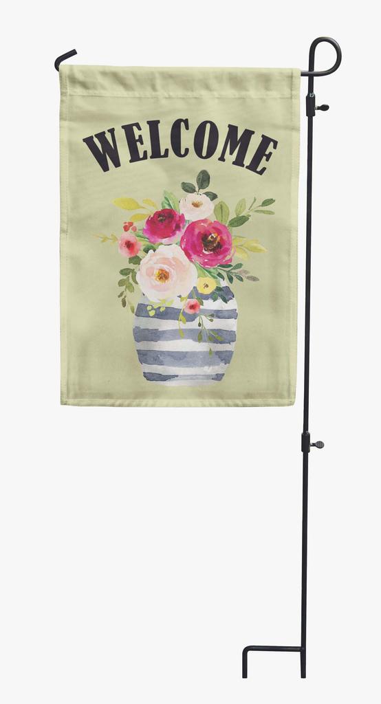 Printtoo Tan Welcome Garden Summer Camping  Flag For Campers Double Sided