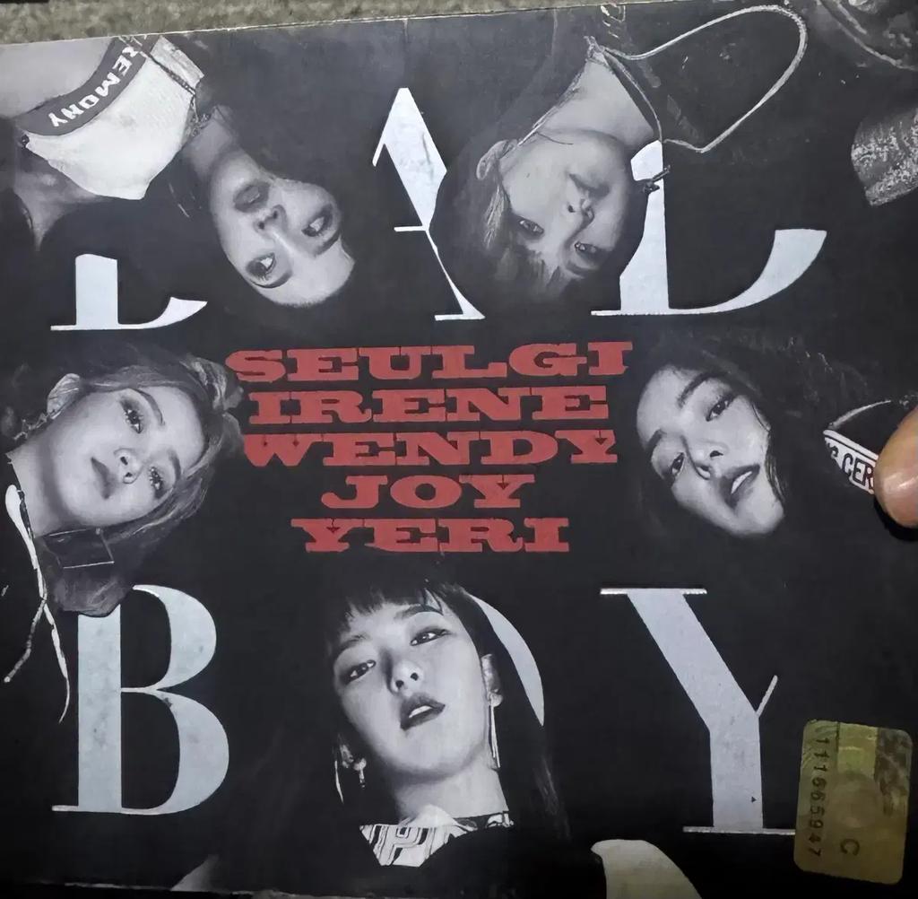 RED VELVET Bad Boy - Autographed Album (Irene, Seulgi, Wendy)