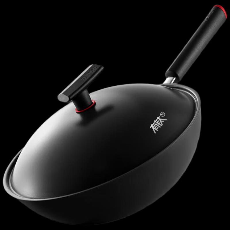 SUPOR Titanium Coating-Free Fine Iron Wok