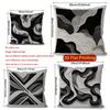 2D Modern Abstract Pattern Decorative Pillow Covers Pattern Cushion Cover Suitable For Sofa Bedroom Car Pillow Cover