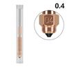 1PCS Creality K1C/K1 Max/K1 SE Nozzles Quick-Swap 3D Printer Nozzle Kit Copper Alloy And Hardened Steel Nozzle For K2 SE